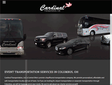 Tablet Screenshot of cardinaltrans.com